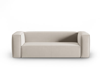 Mackay — Sofa Ecru (Casino Sand) Black Plastic