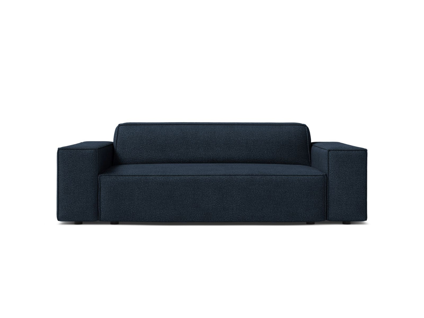 Jodie — Sofa Dark Blue (Baloo 2088) Black Plastic