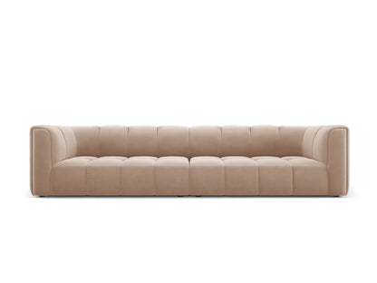 Moritz — Sofa Beige (Bluvel 28) Black Plastic