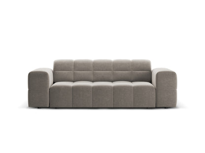 Chicago — Sofa Grey (Haga 16) Black Plastic