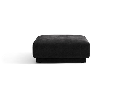 Miley — Pouf Black (Haga 19) Black Plastic