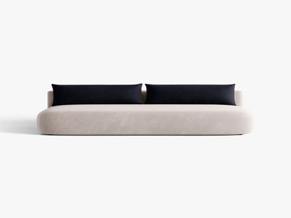 Hena — Sofa (205x112x85 cm) Light Grey (Salvador 16)