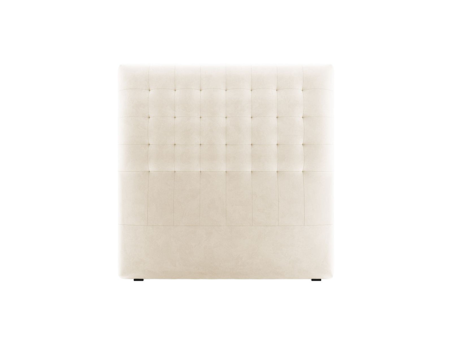 Nova — Headboard Beige (Paris Cream) Black Plastic
