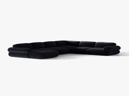 Ophelia — Panoramic Sofa (370x289x84 cm) Royal Blue (Salvador 5) Right