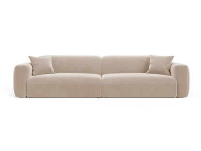 Strino — Sofa Beige (Salvador 1) Black Plastic