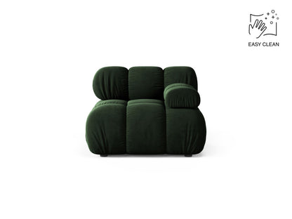 Bellis — Modular Sofa (94x94x70 cm) Bottle Green (Venus 2940) Right