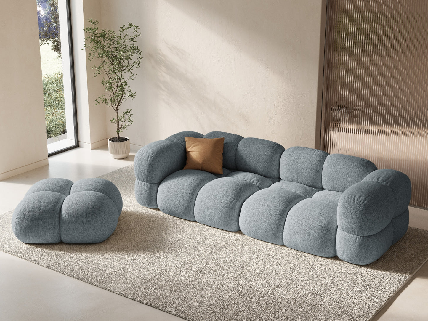 Loretto — Pouf (90x90x40 cm)
