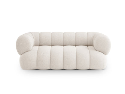 Koge — Sofa Light Beige (Eden 2 Pearl) Black Plastic