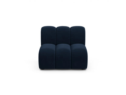 Lupine — Modular Sofa Royal Blue (Salvador 5) Black Plastic