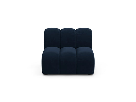 Lupine — Modular Sofa Royal Blue (Salvador 5) Black Plastic