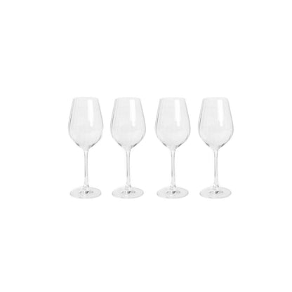 Set of 4 Fluted Wine Glasses BRILLIANT BLISS 0.5L