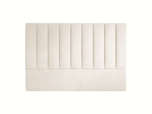 Marl — Headboard Ivory (Magic Velvet 2256) Black Plastic