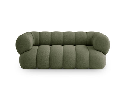 Koge — Sofa Green (Eden 12 Olive) Black Plastic