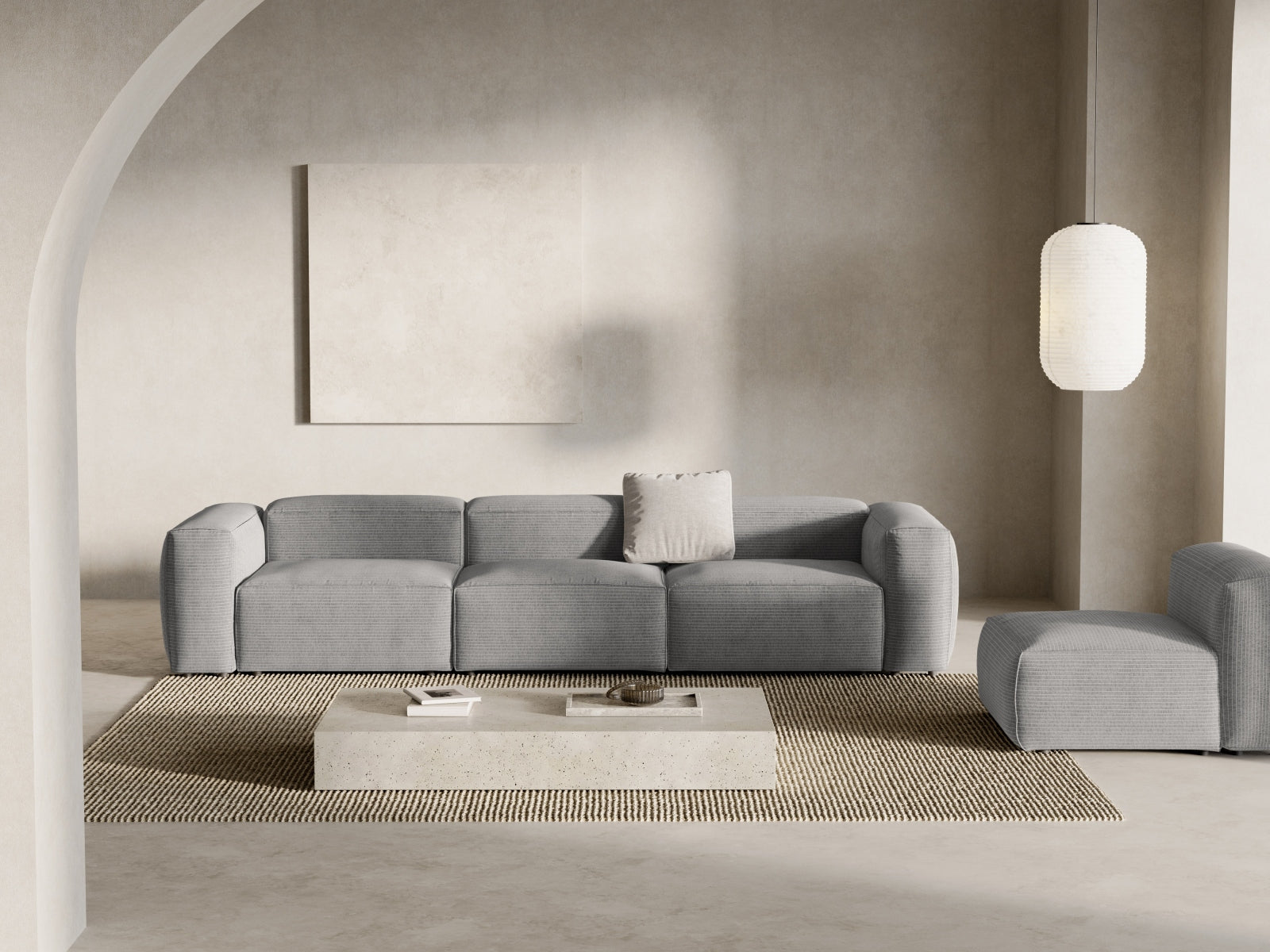 Bergamo — Sofa (364x108x70 cm)