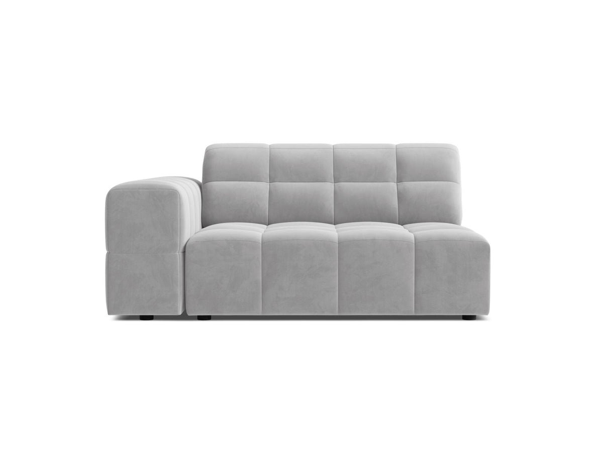 Jennifer — Modular Sofa (126x102x78 cm) Silver (Bluvel 03)