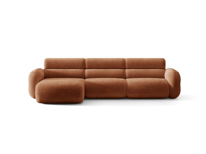 Neo — Corner Sofa (305x165x83 cm) Terracotta (Golden 56) Left