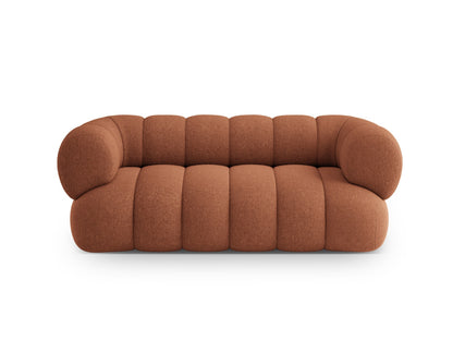 Koge — Sofa Brick (Eden 10 Terra) Black Plastic