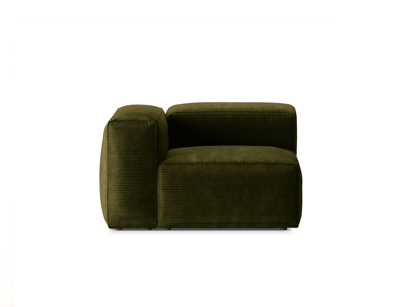 Bergamo — Modul Green (Perla 60) Must plastik vasak