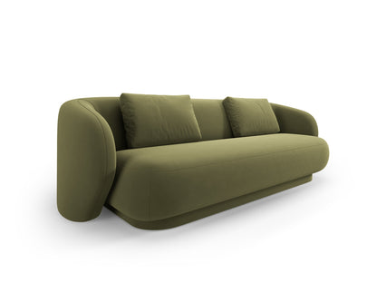 Camden — Sofa Light Green (Casino Forest) Black Plastic