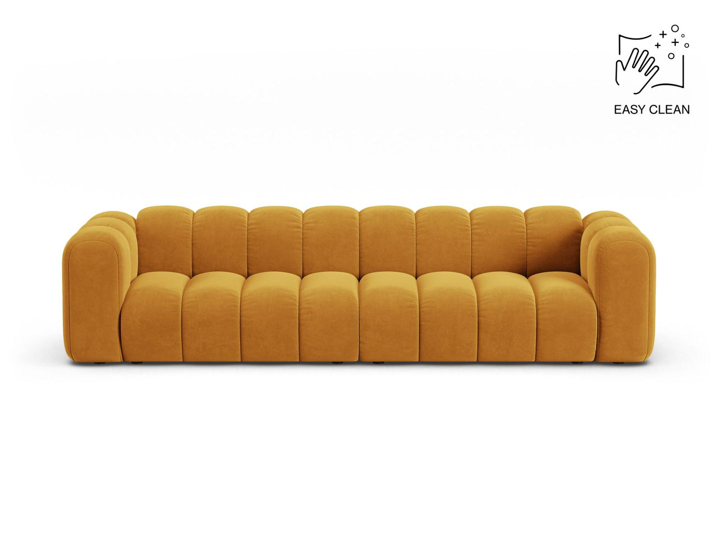 Lupine — Sofa Yellow (Venus 2917) Black Plastic