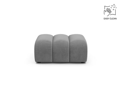 Lupine — Pouf Light Grey (Venus 2929) Black Plastic