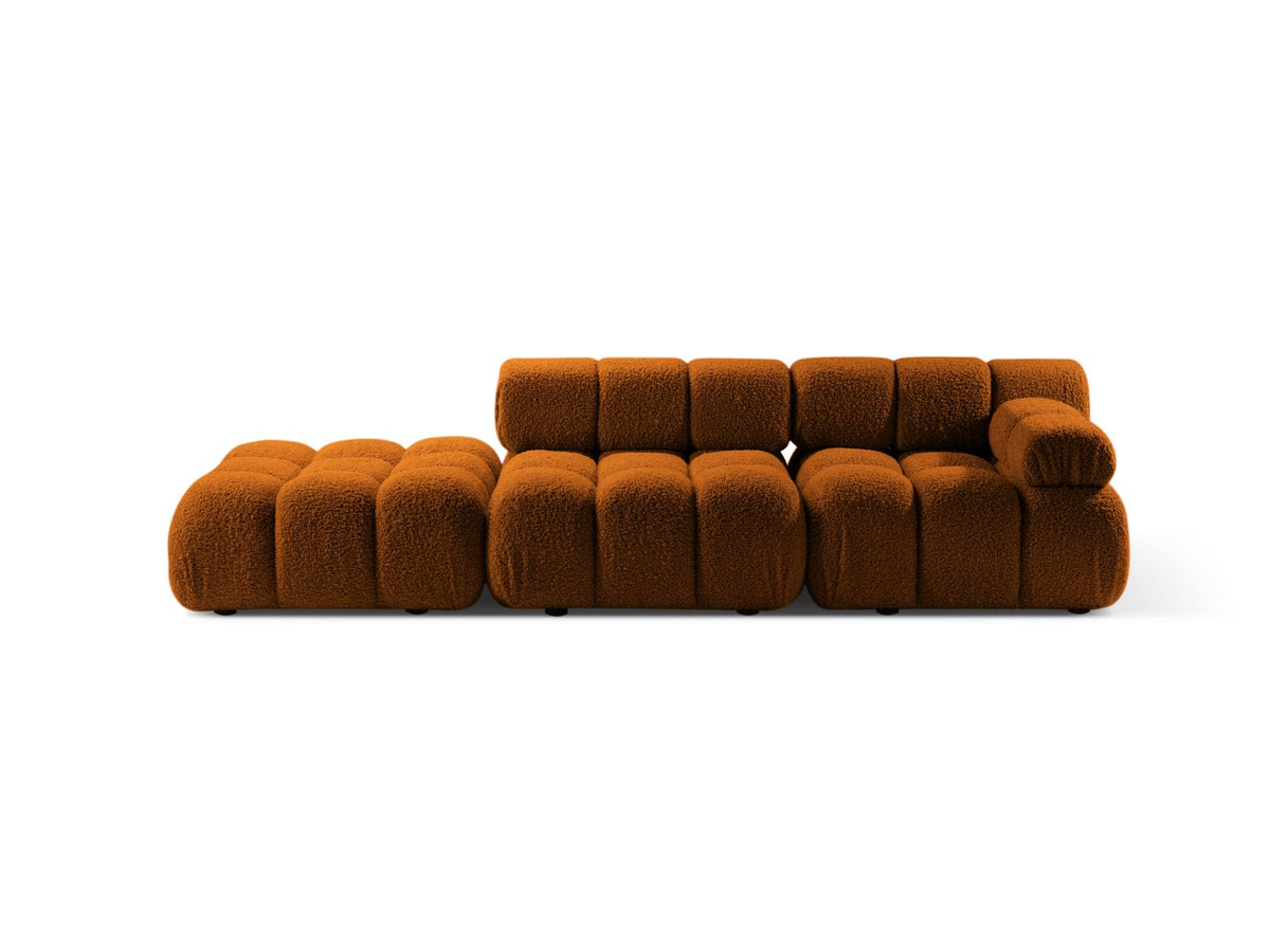 Bellis — Sofa (282x94x70 cm) Brick (Rolf 10) Left