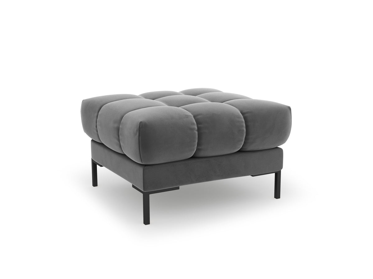 Mamaia — Pouf Light Grey (Bluvel 13) Black Metal Unknown