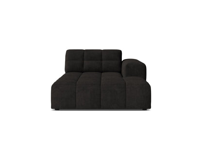 Jennifer — Chaise Longue (108x167x78 cm) Anthracite (Eden 21 Black) Right