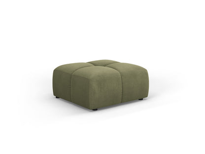 Moritz — Pouf Light Green (Rebel 18) Black Plastic