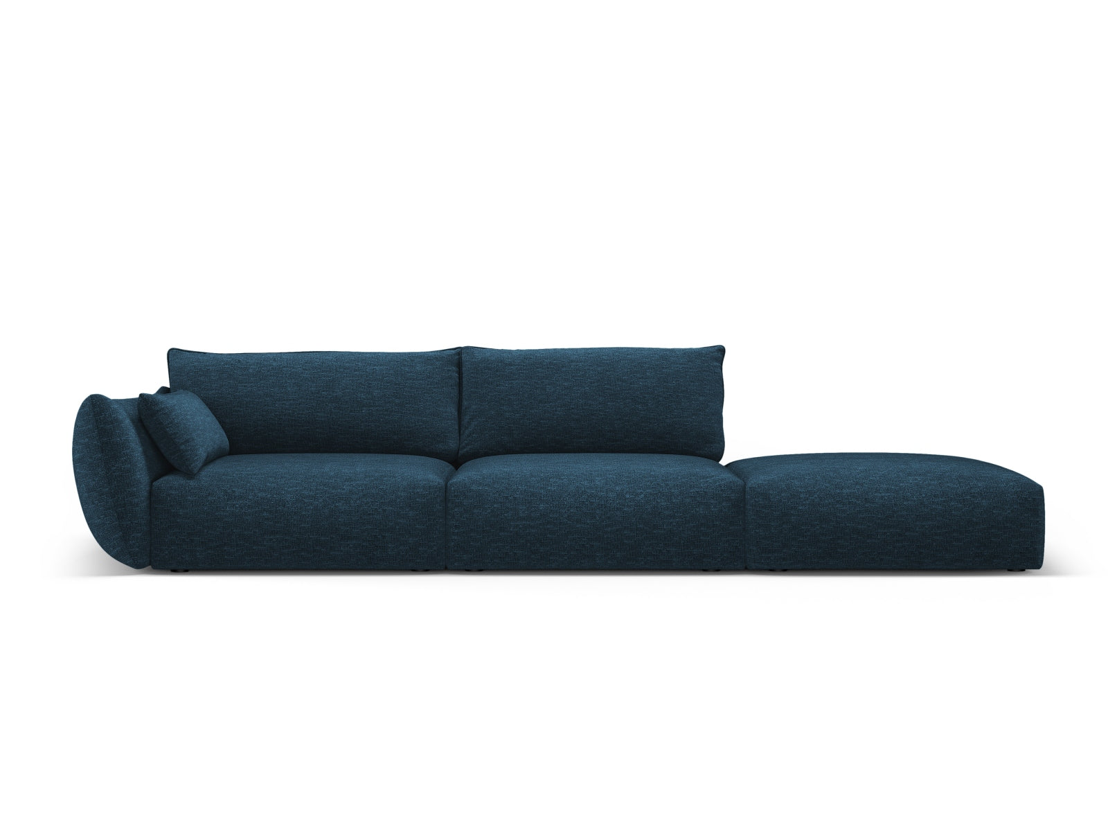 Matera — Diivan Royal Blue (Haga 86) Must plastik paremal