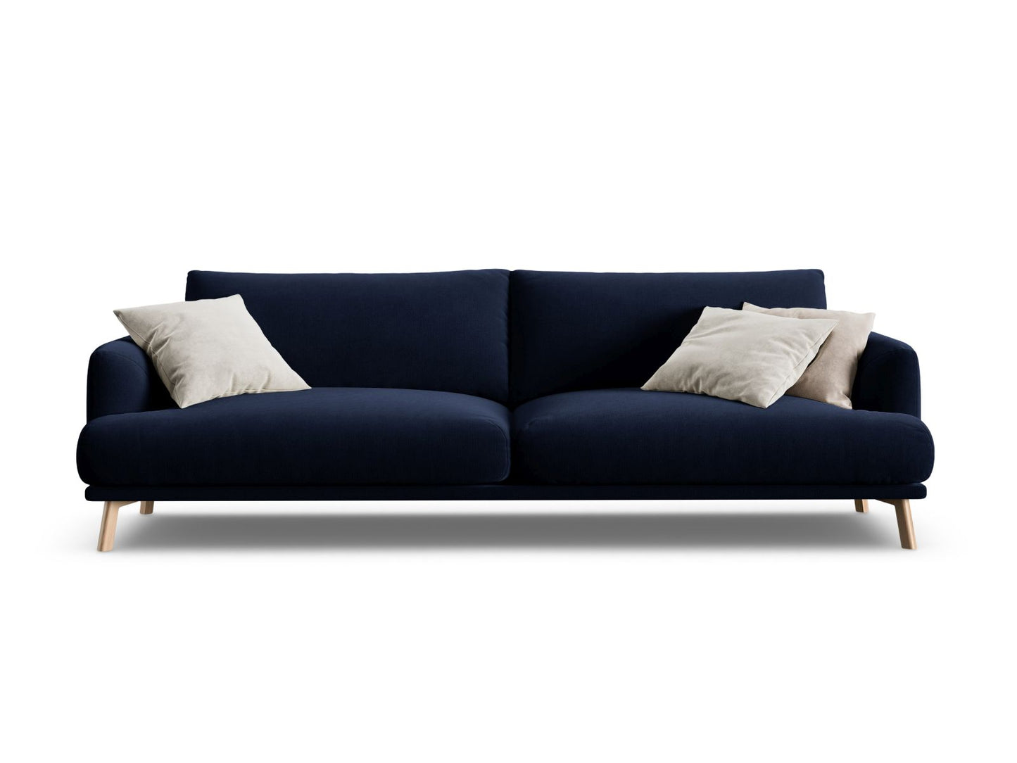 Naomi — Sofa Royal Blue (Salvador 5) Wood