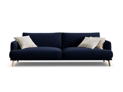 Naomi — Sofa Royal Blue (Salvador 5) Wood