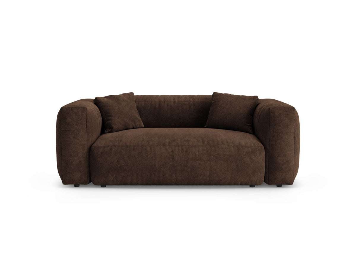 Martina — Sofa Chocolate (Vogue 6) Black Plastic