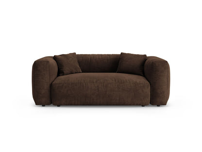Martina — Sofa Chocolate (Vogue 6) Black Plastic