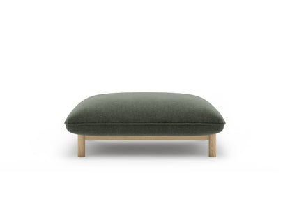 Ada — Pouf (95x65x44 cm) Moss Green (Wind 75)