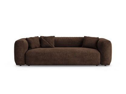 Martina — Sofa Chocolate (Vogue 6) Black Plastic