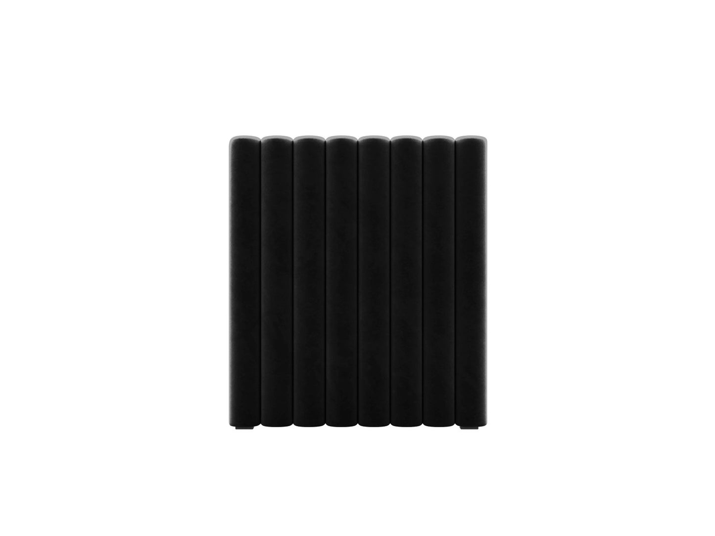 Mistero — Headboard Black (Paris Black) Black Plastic