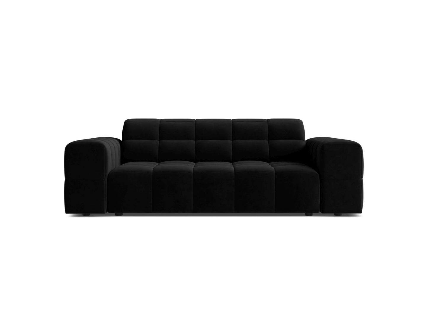 Jennifer — Sofa (178x102x78 cm) Black (Bluvel 19)