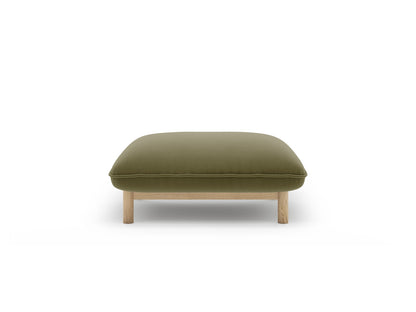 Ada — Pouf (80x65x44 cm) Light Green (Casino Forest)