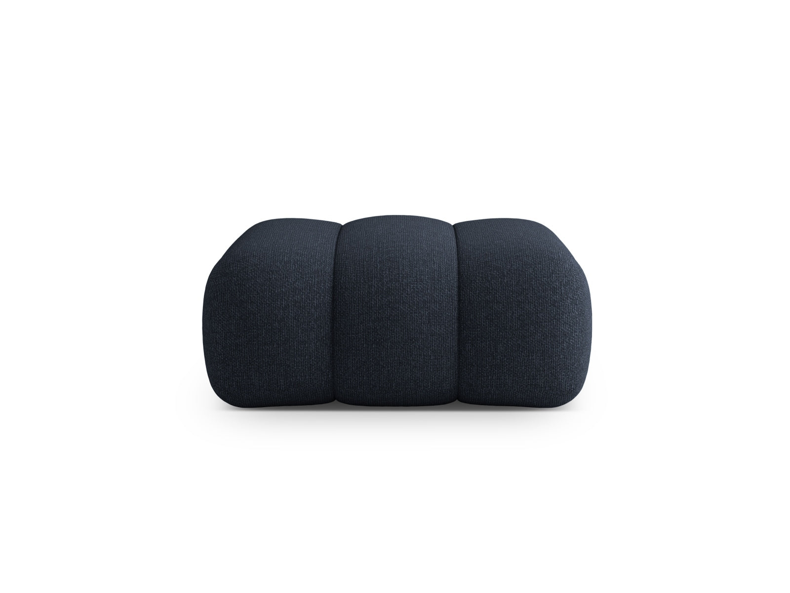 Koge — Pouf helehall (Eden 18 Grey) must plastik