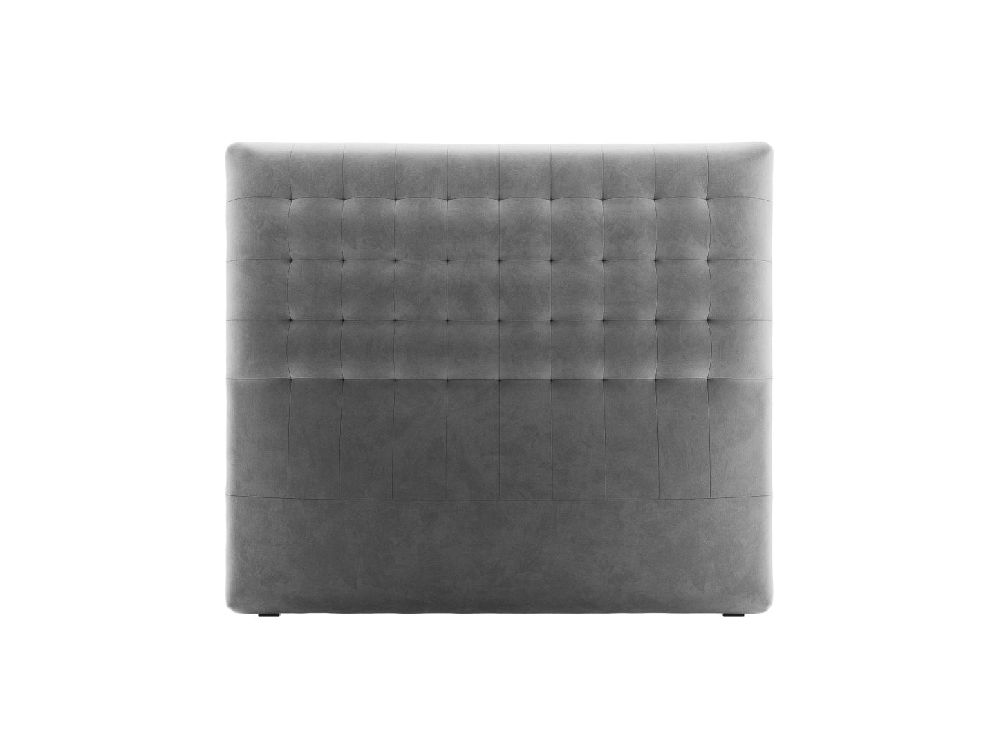 Nova — Headboard Grey (Paris Steel) Black Plastic