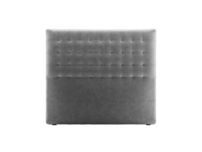 Nova — Headboard Grey (Paris Steel) Black Plastic