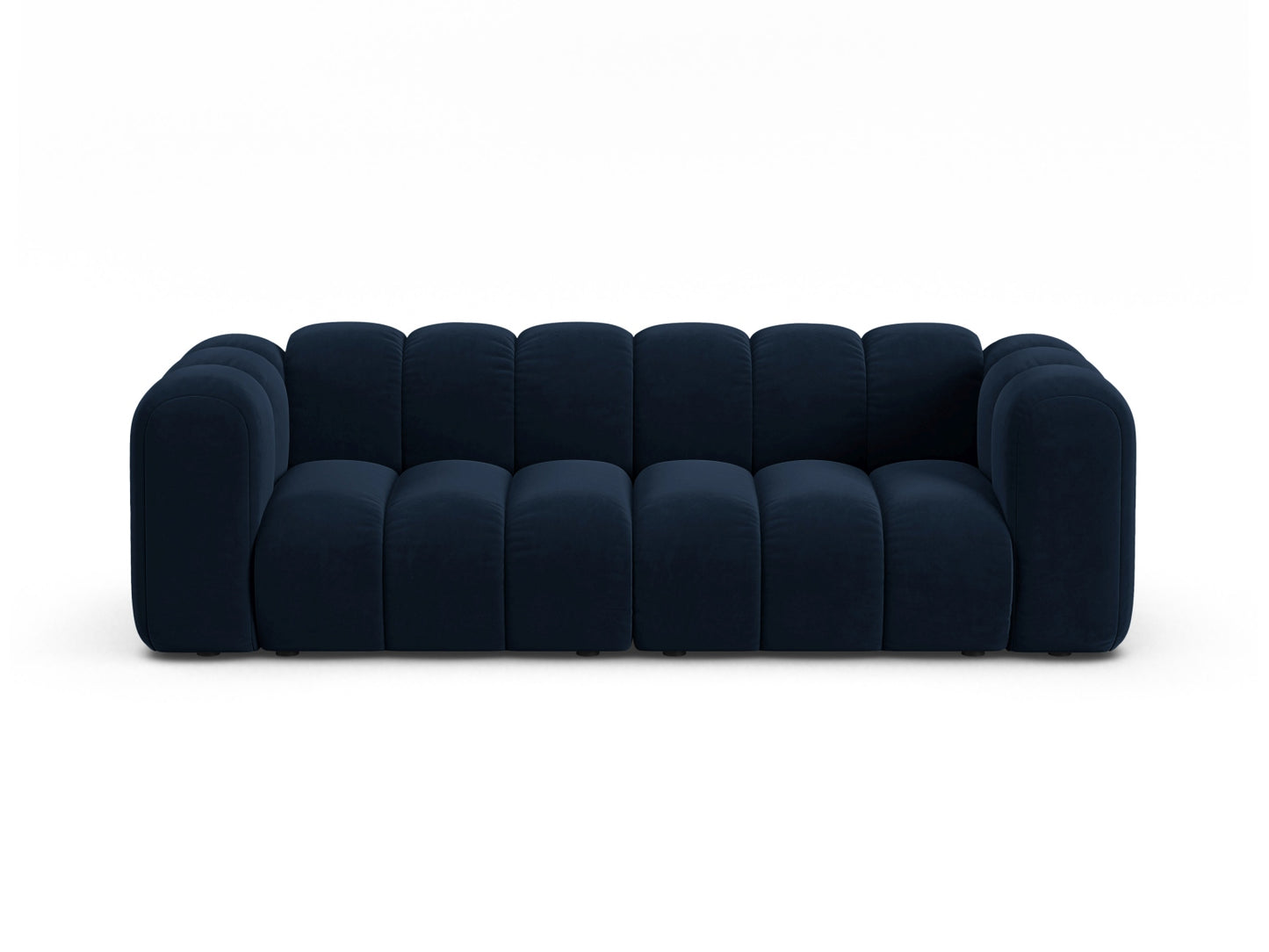 Lupine — Sofa Royal Blue (Salvador 5) Black Plastic