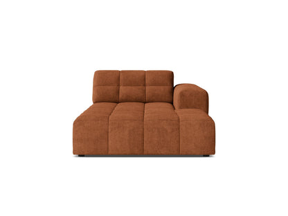 Jennifer — Chaise Longue (108x167x78 cm) Brick (Eden 10 Terra) Right
