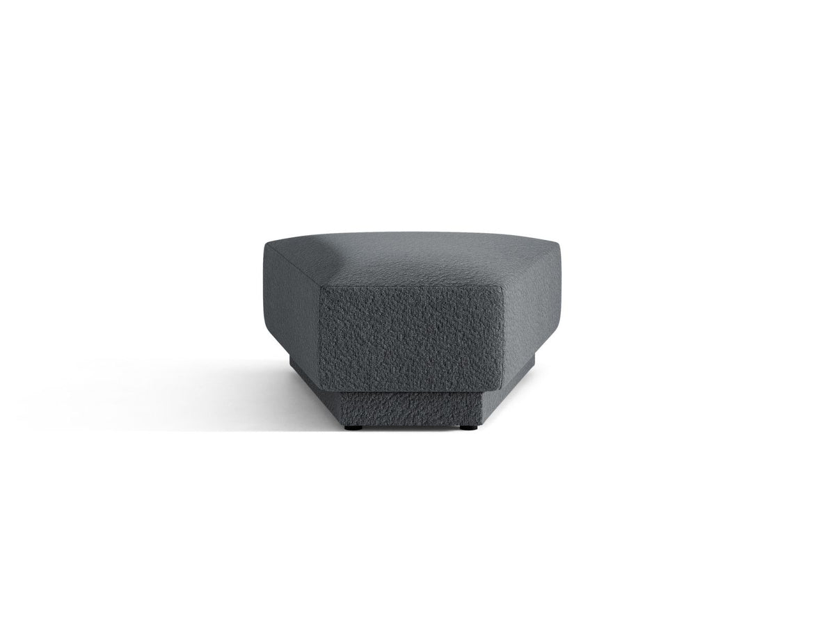 Miley — Pouf Dark Grey (Baloo 2083) Black Plastic
