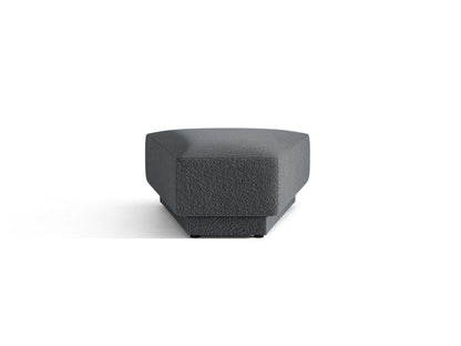 Miley — Pouf Dark Grey (Baloo 2083) Black Plastic