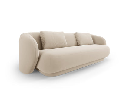 Camden — Sofa Beige (Casino Beige) Black Plastic