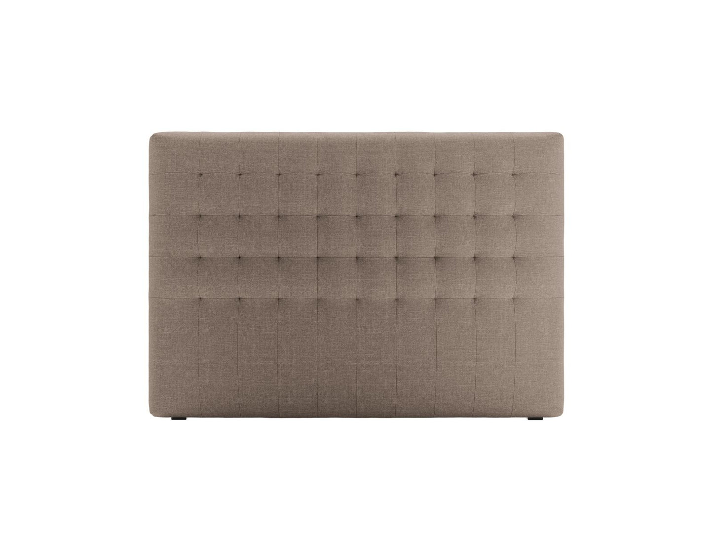 Nova — Headboard Cappuccino (Liberty 5) Black Plastic