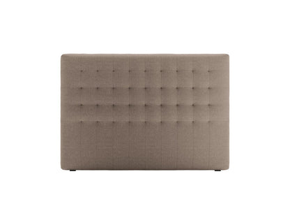 Nova — Headboard Cappuccino (Liberty 5) Black Plastic