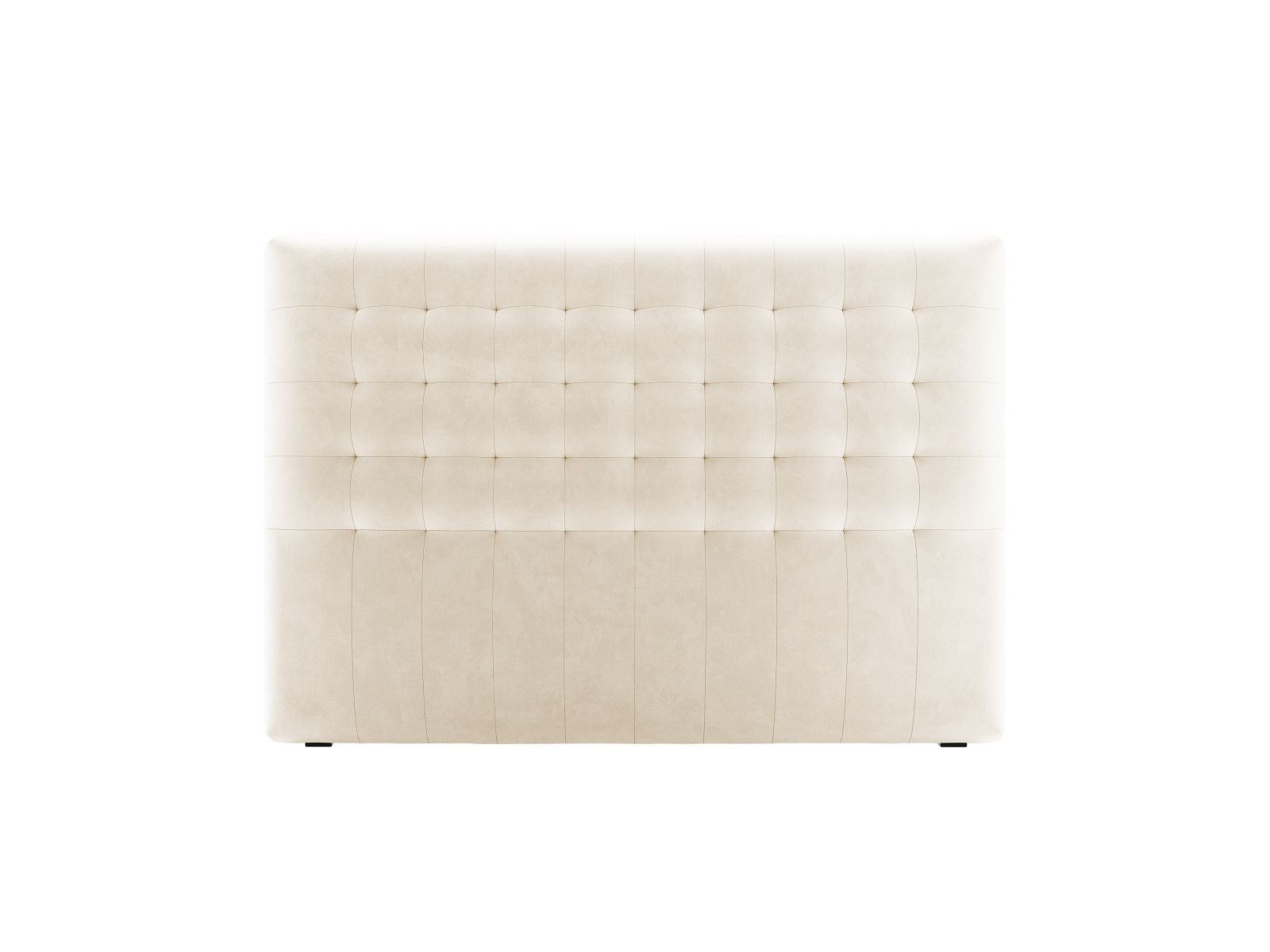 Nova — Headboard Beige (Paris Cream) Black Plastic